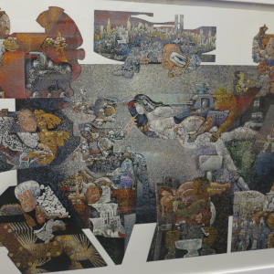 Pintor 9 estorbos - Efraín Recinos