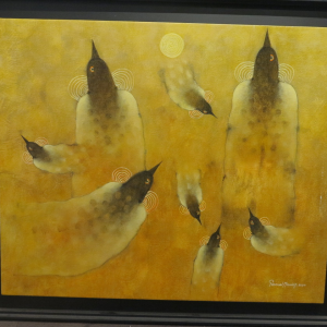 Presencia de aves en el atardecer - Pascual Monroy