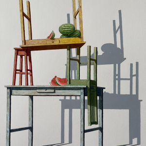 De la serie: protagonistas del espacio urbano - Ricardo Chacón