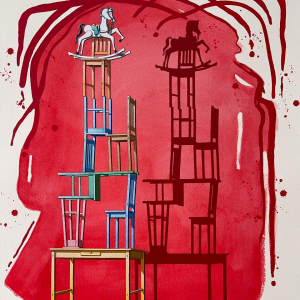 De la serie: Equilibrio en rojo - Ricardo Chacón