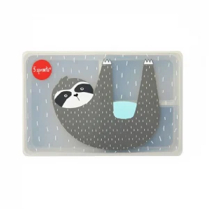 caja bento de silicona con forma de perezoso