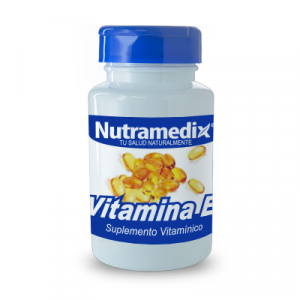 🧴 Vitamina E 400 mg – Nutramedix (100 perlas) ✨ Antioxidante natural para proteger células y revitalizar la piel