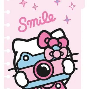 Cuaderno con sistema de discos A5 Hello kitty - Mooving Loop
