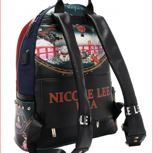 LAPTOP BACKPACK WITH USB CHARGING PORT akiko la belleza