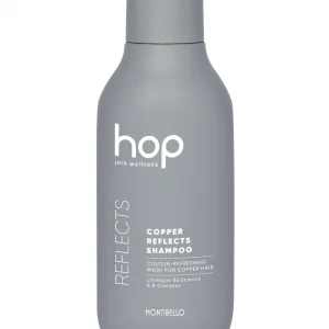 Copper reflects shampoo