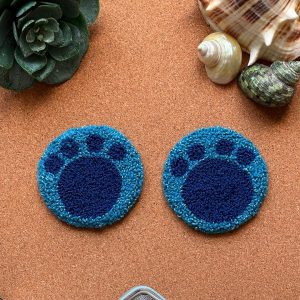 portavasos para el carro huella stitch