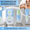 🦷 Kit Completo de Cuidado Bucal ✨ Todo lo que necesitas para una sonrisa fresca y saludable, en casa o donde vayas.