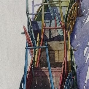 Serie carretas: Vertical del impar 1 - Félix Vidal Chacón