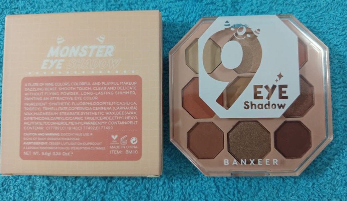 Paleta de Sombras BANXEER Basics – 9 tonos esenciales