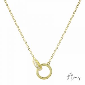 925 Silver Cadena Aros infinito