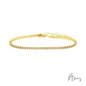 925 Silver Pulsera Tennis