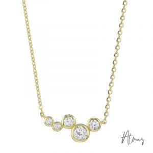 925 Silver Cadena Bezel Bar