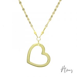 925 Silver Cadena Corazón