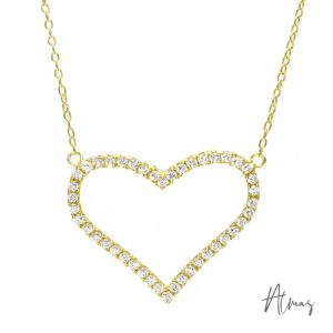 925 Silver Cadena Corazón