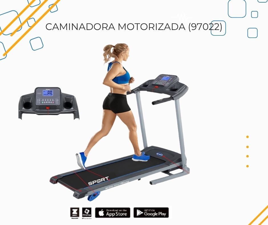 Caminadora Motorizada Sportfit (97022) App GRATIS