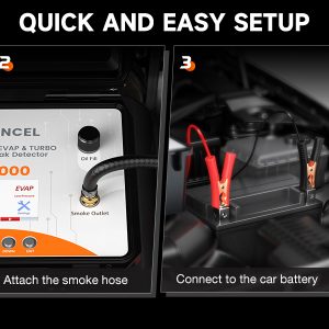 Máquina de humo automotriz Ancel L8000