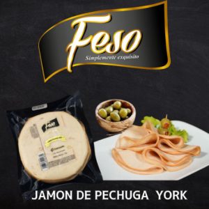 JAMON DE PECHUGA DE PAVO YORK 1LB.