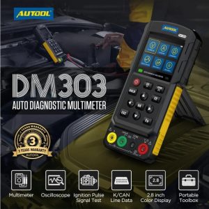Dm303 Autool multimetro inteligente 12 funciones