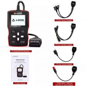 Escanner Mt100 Ancel para motocicletas