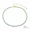 925 Silver Emerald Tennis Choker