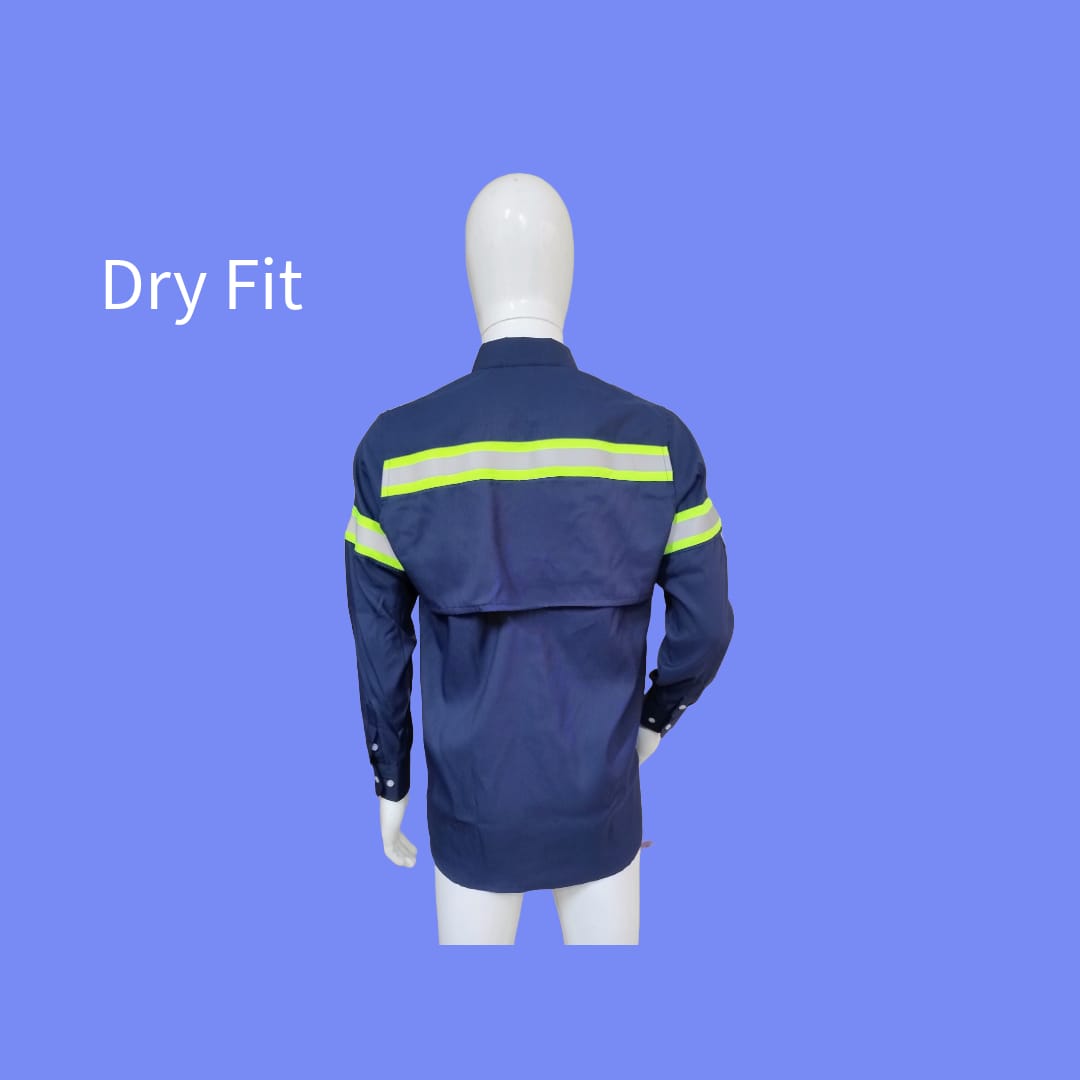 CAMISA INDUSTRIAL DRY FIT REFLECTIVOS