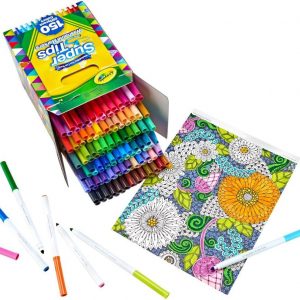Marcadores Super Tips 150 colores Crayola