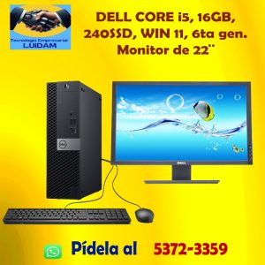 DELL CORE i5, 16GB WINDOWS 11