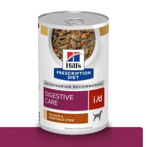 Lata I/D perro Pollo & Vegetables – Dieta Veterinaria para Perros con Problemas Digestivos – 12.5oz