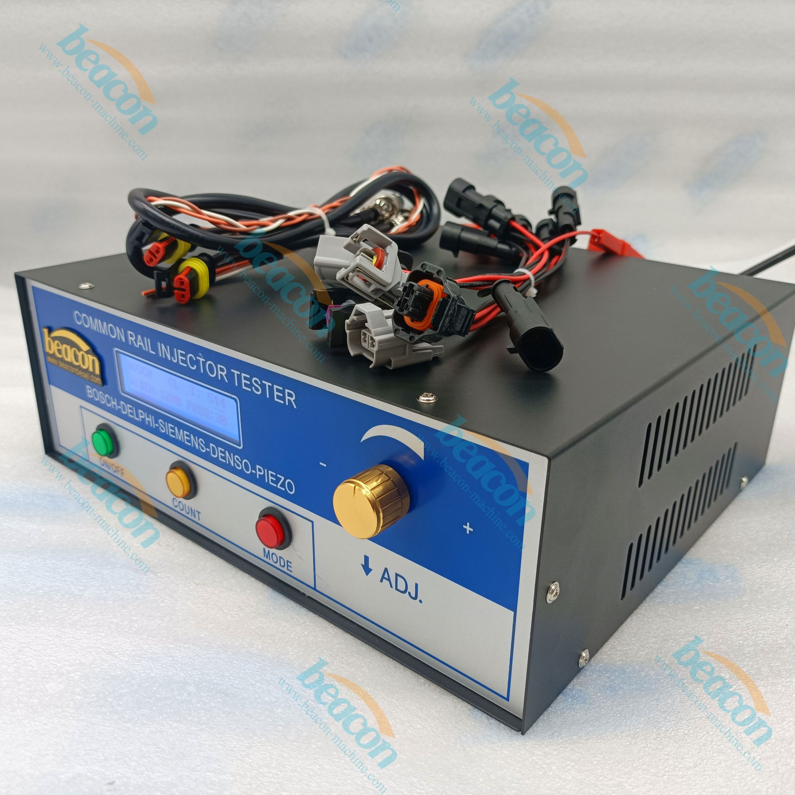 Probador de inyectores de riel comunes Piezo CRDI Inyector Simulador de equipos de prueba de inyector para Bosch Delphi Cat Denso