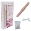 Kit de taladro eléctrico para uñas, kit de manicura inalámbrico recargable, pulidor de uñas portátil
