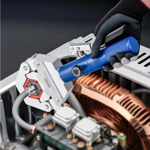 Crimpadora hidráulica de manguera de CA Hydra-Krimp 71500 Kit de crimpadora manual de manguera de A/C Kit de reparación de aire acondicionado Herramienta de prensado de manguera hidráulica