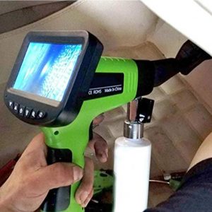 Kit de limpieza de aire acondicionado de alta presión, pantalla LCD, pistola de limpieza visual para coche, caja de evaporación, caja de evaporación, pistola de limpieza visible