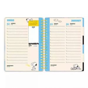 Agenda Mooving 2026 Snoopy