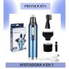 Afeitadora eléctrica para hombre 4 en 1