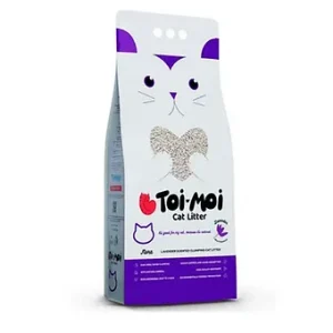 Arena para Gatos Toi Moi Aroma Lavanda - 10kg