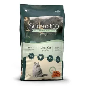 Summit10 Grain Free Feline Adulto - 3kg