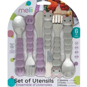 Juego de utensilios Cat & Bulldog