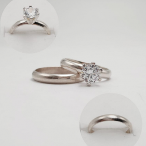 Anillo Matrimonio Plata 925