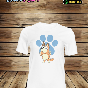 Playeras de mamá y papá de Bluey.