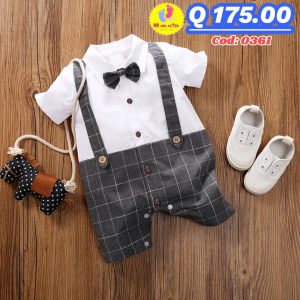 Bodi formal con corbatín