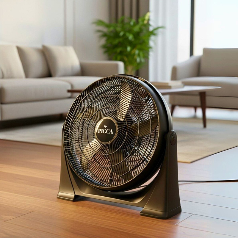 PICCA Ventilador de piso de 20" 3 velocidades