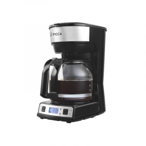 PICCA Cafetera de 12 Tazas programable filtro permanente
