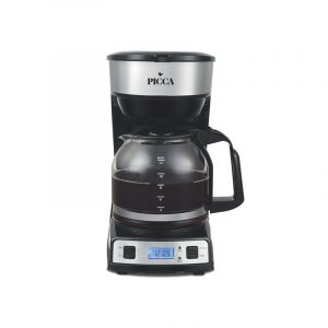 PICCA Cafetera de 12 Tazas programable filtro permanente