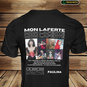 Playera Mon Laferte.