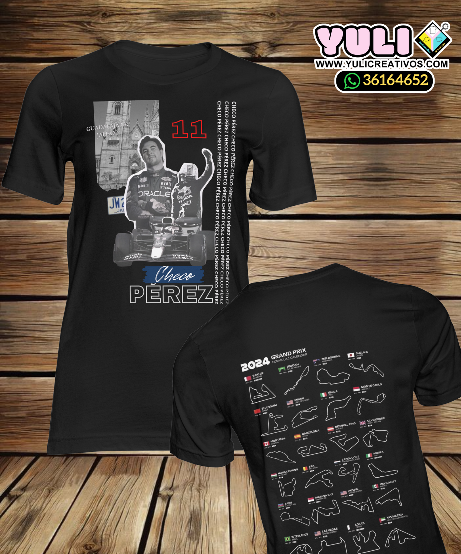 Playera de Checo Peréz