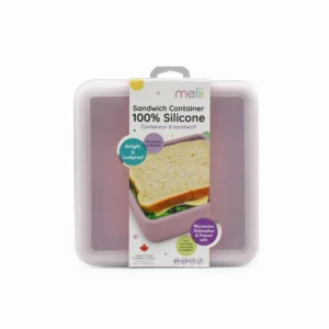 Contenedor para sándwich 100 % silicona