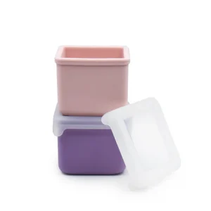 100% Silicone Snack Container – 2 Pack