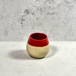 Vaso Térmico Gota Gres Americano Rojo Mediano