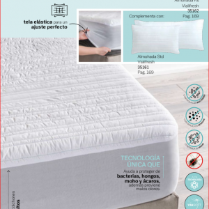 Protector de colchon Vialifresh matrimonial, mas tallas disponibles (el precio varia)
