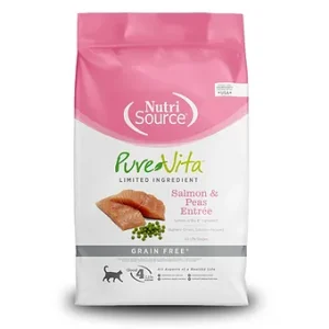 NutriSource Pure Vita Salmon Feline - 12lb